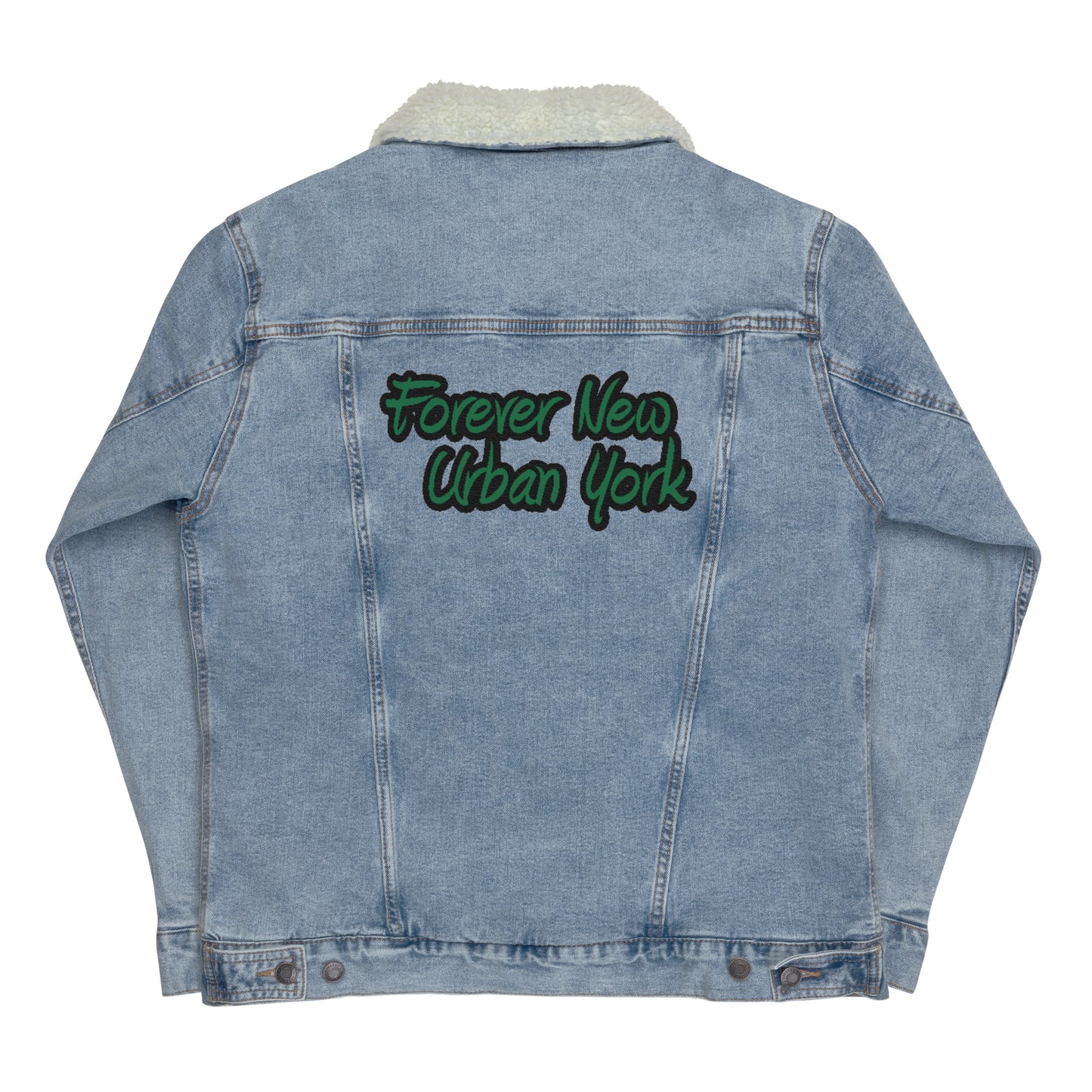 FUNY Unisex denim sherpa jacket