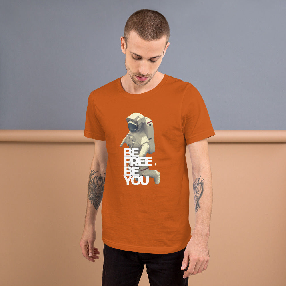 FUNY Spaceman Unisex t-shirt autumn front
