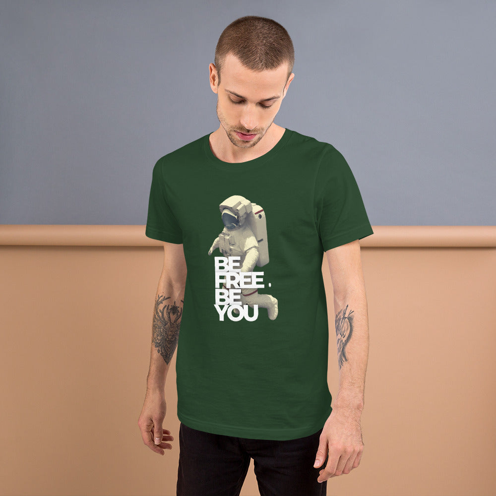 FUNY Spaceman Unisex t-shirt forest front