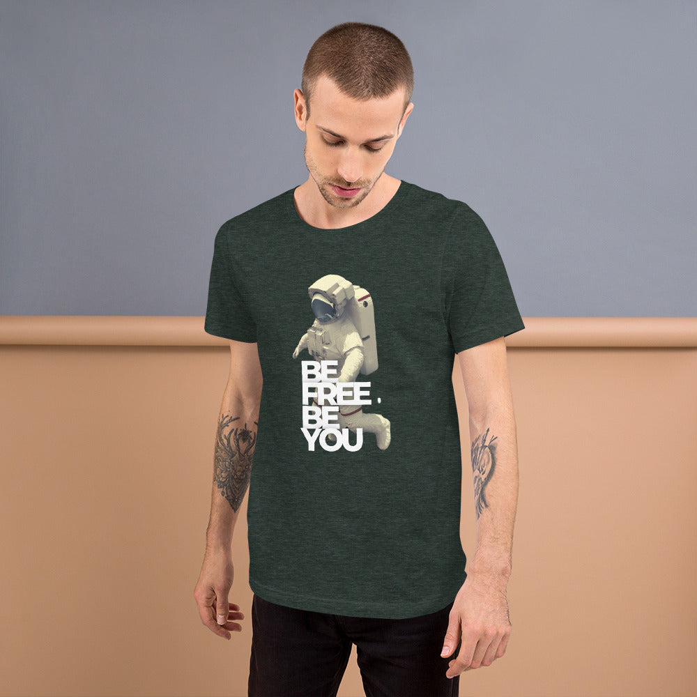 FUNY Spaceman Unisex t-shirt forest front