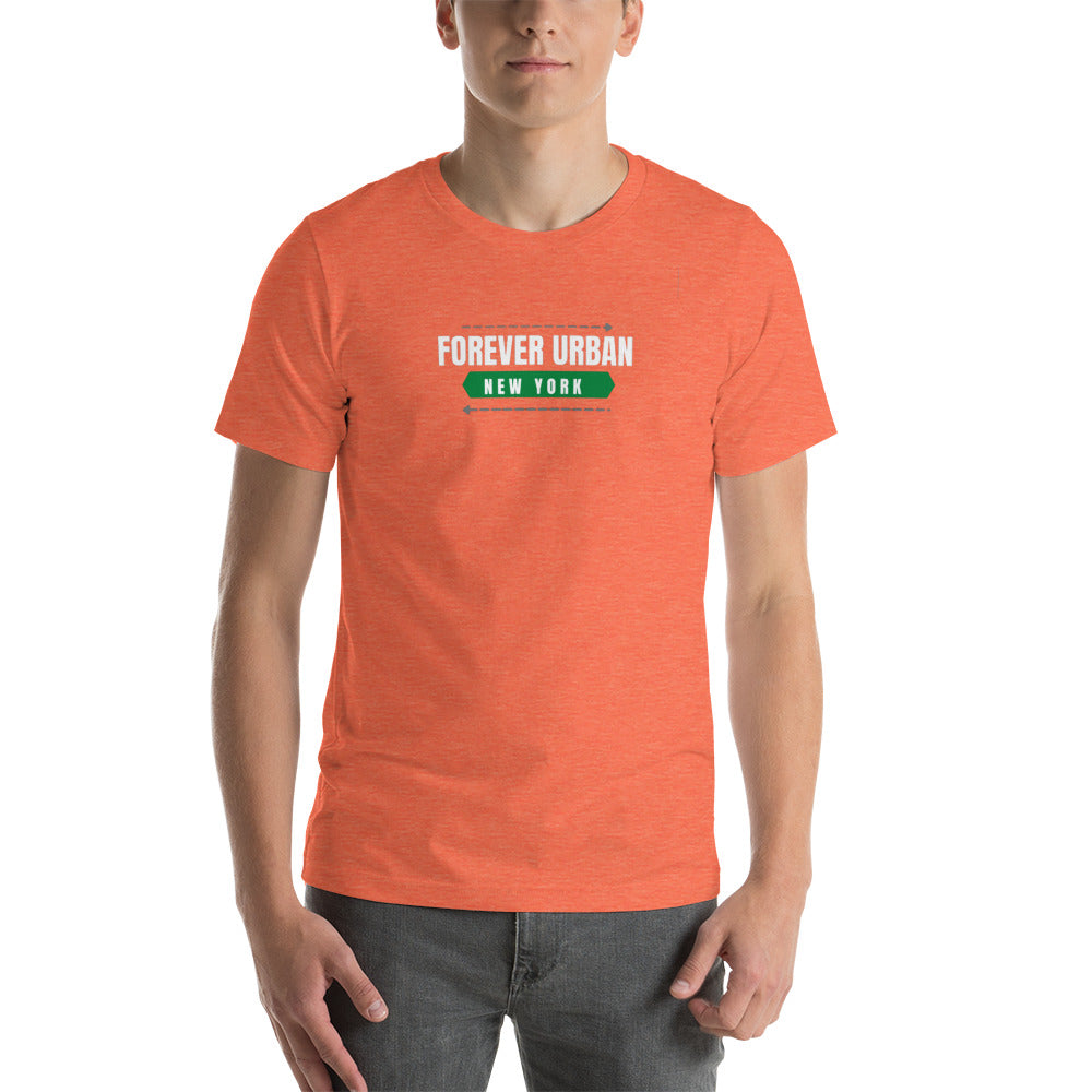 FUNY New Logo Short-sleeve unisex t-shirt heather orange front