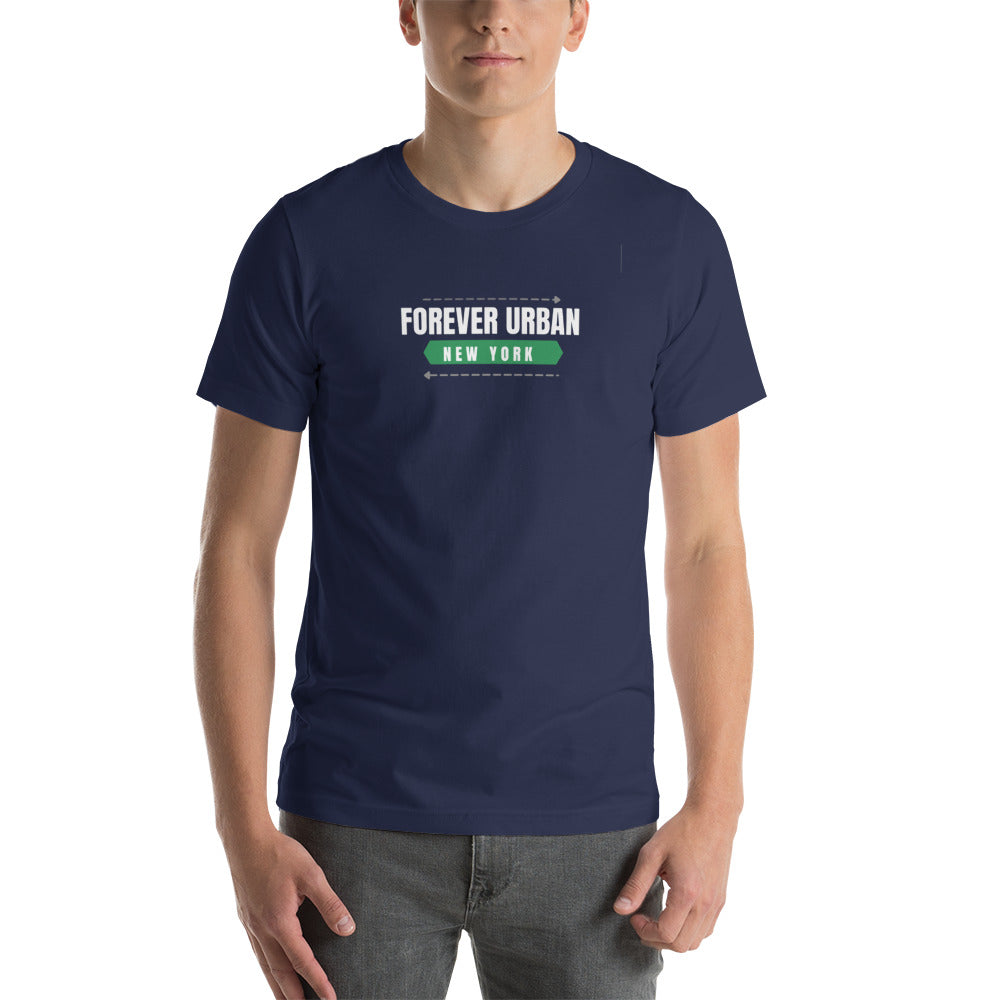 FUNY New Logo Short-sleeve unisex t-shirt navy front