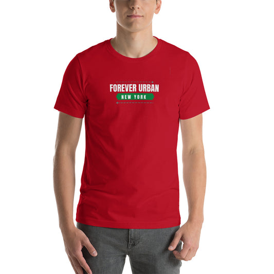 FUNY New Logo Short-sleeve unisex t-shirt red front