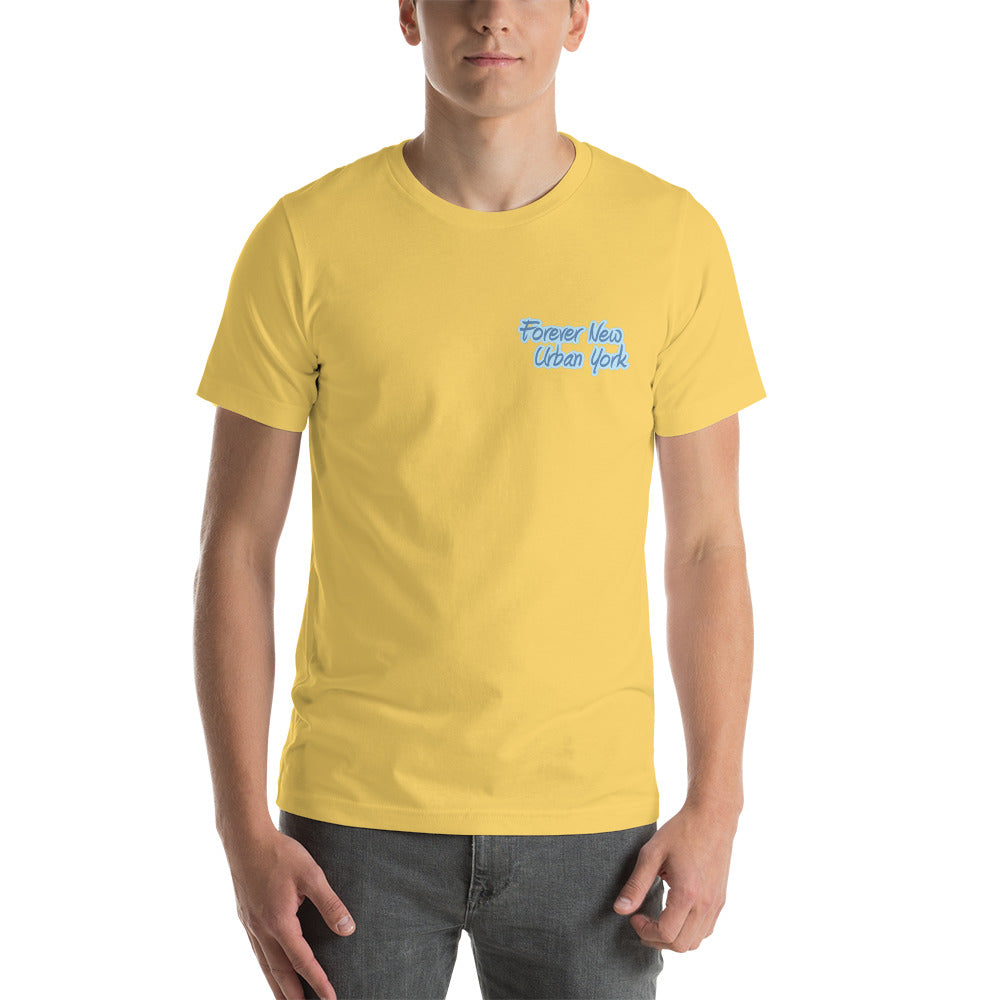 Blue FUNY LOGOShort-sleeve unisex t-shirt