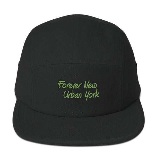 5 Panel Funy Logo Camper hat