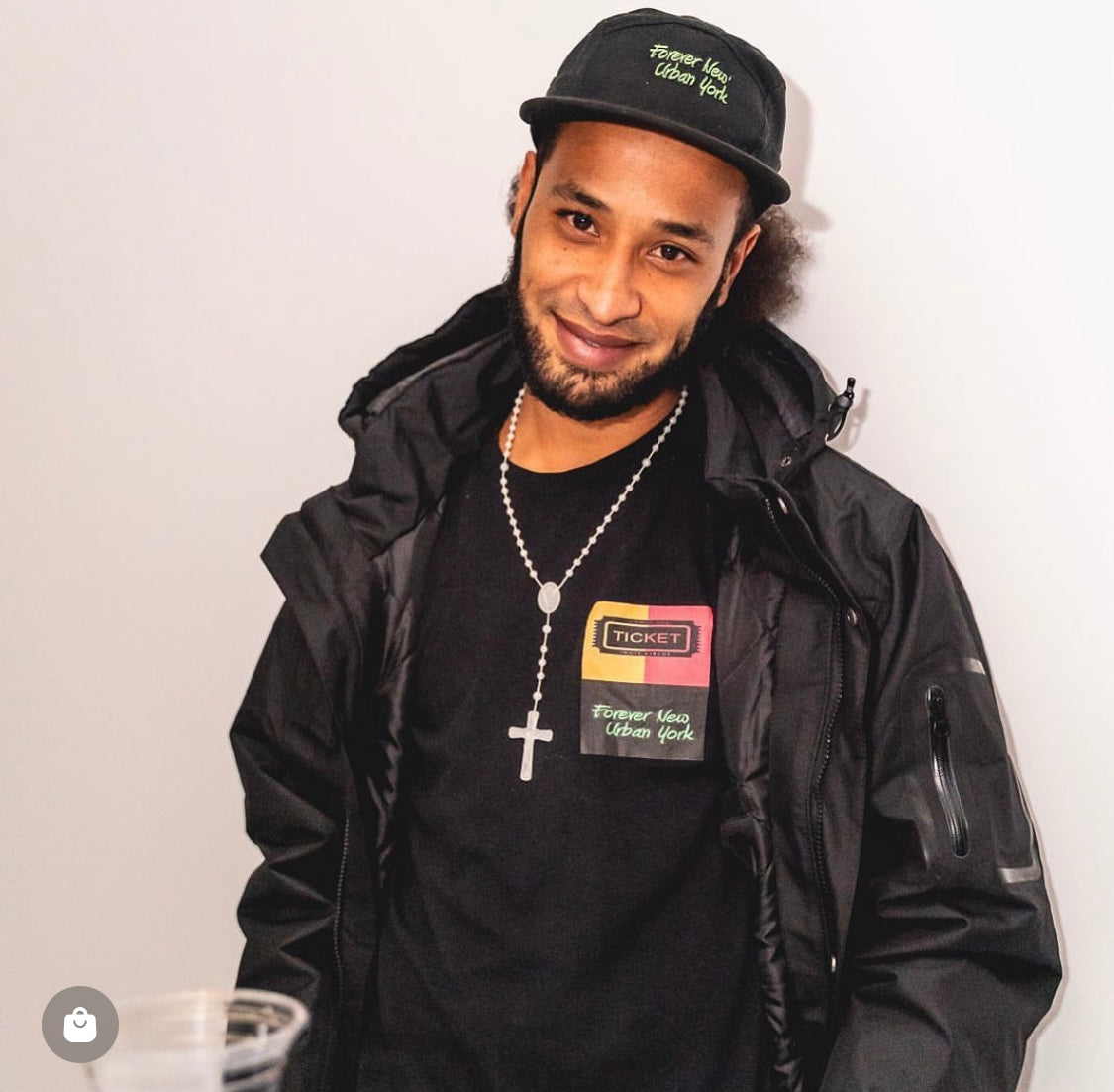 5 Panel Funy Logo Camper hat