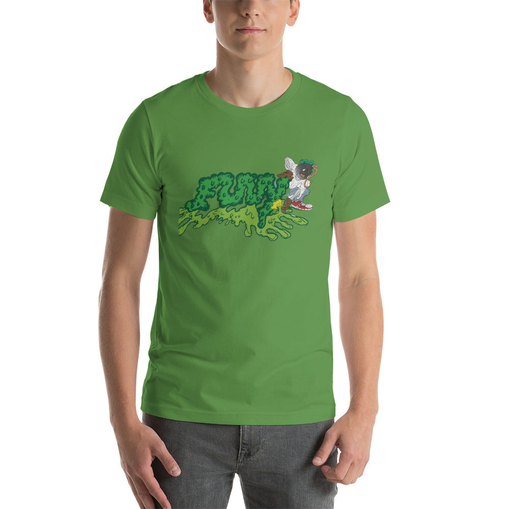 FUNY Bomber Short-sleeve unisex t-shirt leaf front