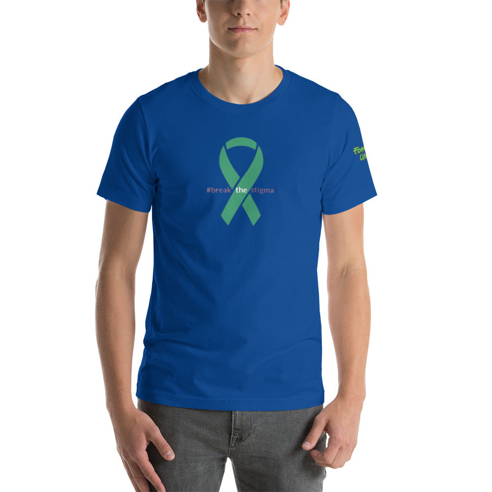 unisex staple t-shirt true royal front