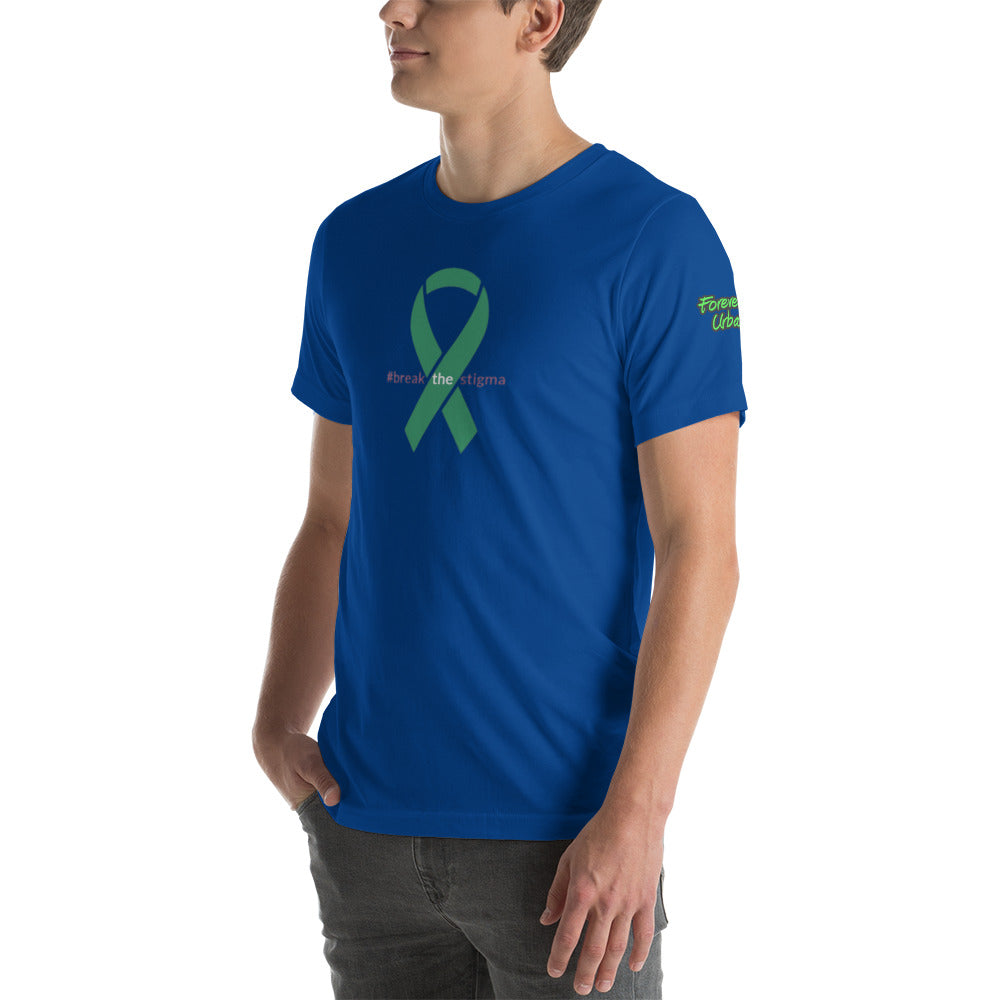 unisex staple t-shirt true royal left front