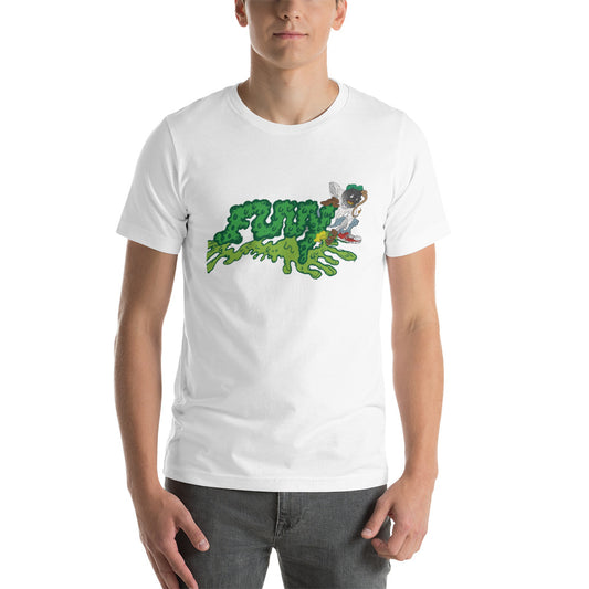 FUNY Bomber Short-sleeve unisex t-shirt white front